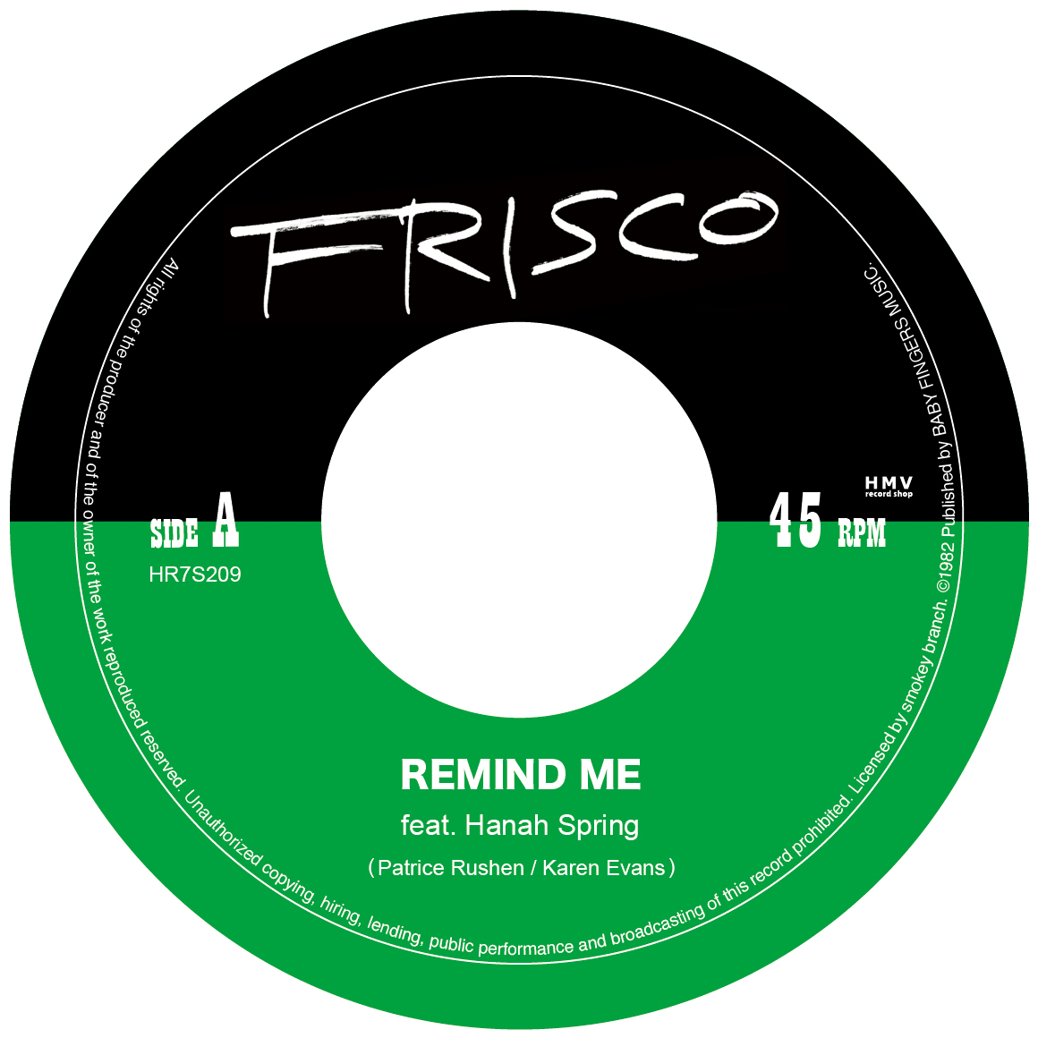 REMIND ME feat. Hanah Spring HR7S209